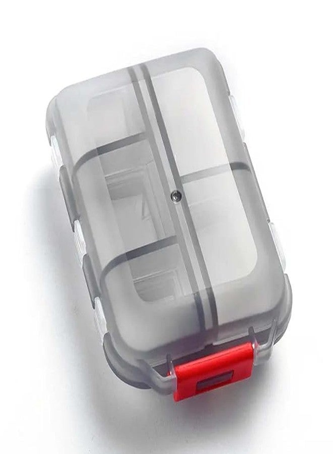 Prostuff.in® Medicine Pill Box Travel Medicine Case Kit, Mini Pocket Size Travel use medicine Organizer Box Flip Design Double Layer Tablet or Capsule Case 1pcs (Multicolour) - Image 2